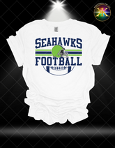 Seahawks Football Sublimation Shirt Transfer (10-11 inches in width)
